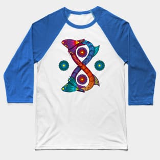 Alebrijes Snakes Baseball T-Shirt